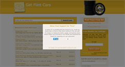 Desktop Screenshot of getflintcars.com